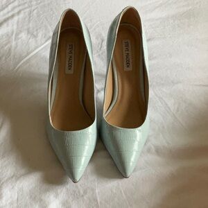 Steve Madden Blue Heels